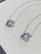 Dream LIENS DIAMOND SILVER NECKLACE