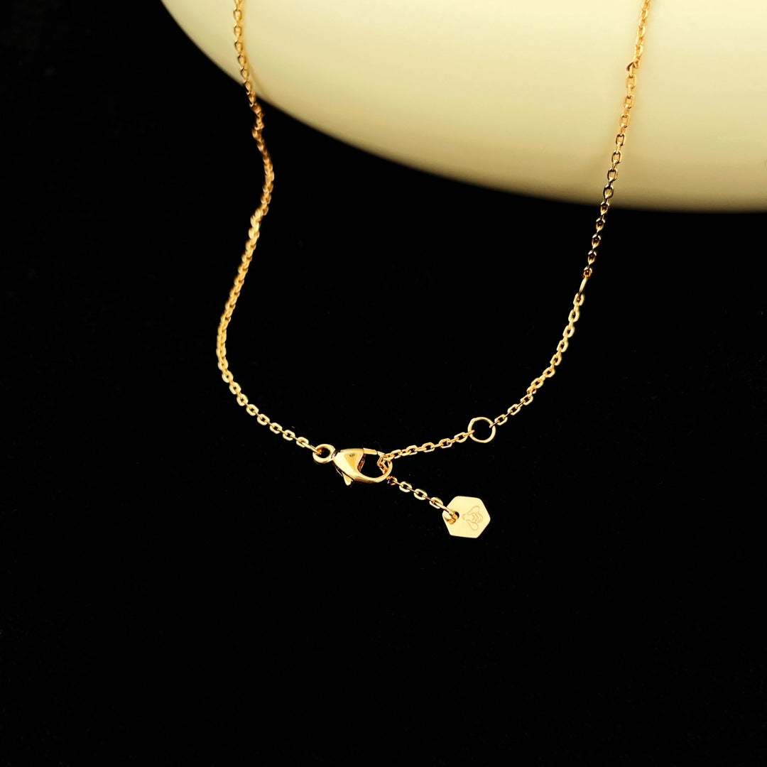 DREAM BEE MINI-ANHÄNGER DIAMANT-HALSKETTE