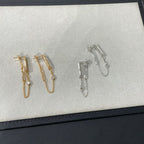 Dream CHAINE CHAOS DIAMOND DROP EARRINGS