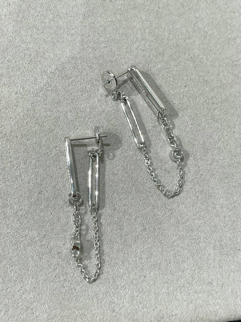 Dream CHAINE CHAOS DIAMOND DROP EARRINGS