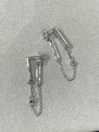 Dream CHAINE CHAOS DIAMOND DROP EARRINGS