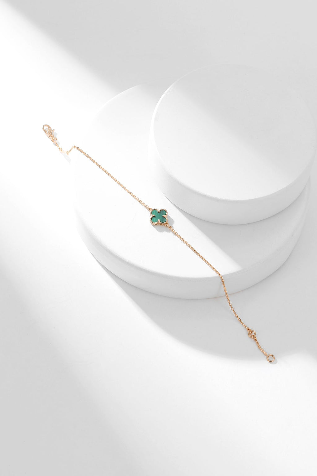 Dream CLOVER ARMBAND MALACHIT 1 MOTIV
