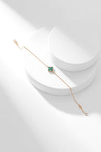 Dream CLOVER ARMBAND MALACHIT 1 MOTIV