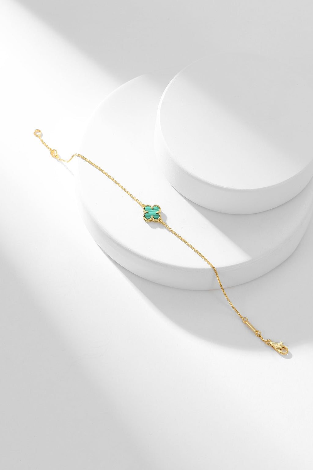 Dream CLOVER ARMBAND MALACHIT 1 MOTIV