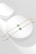 Dream CLOVER ARMBAND MALACHIT 1 MOTIV
