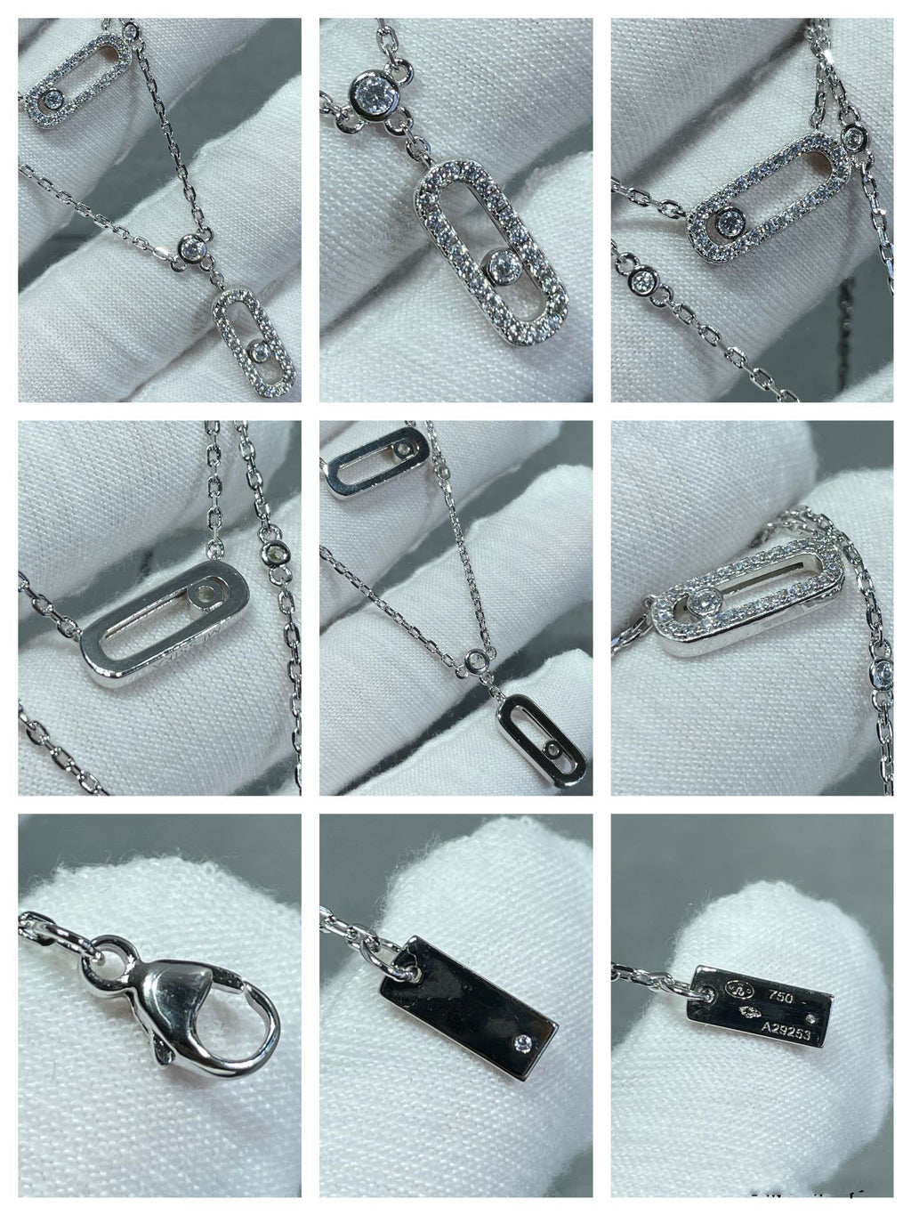 [Dream]MOVE 2 ROW DIAMOND NECKLACE