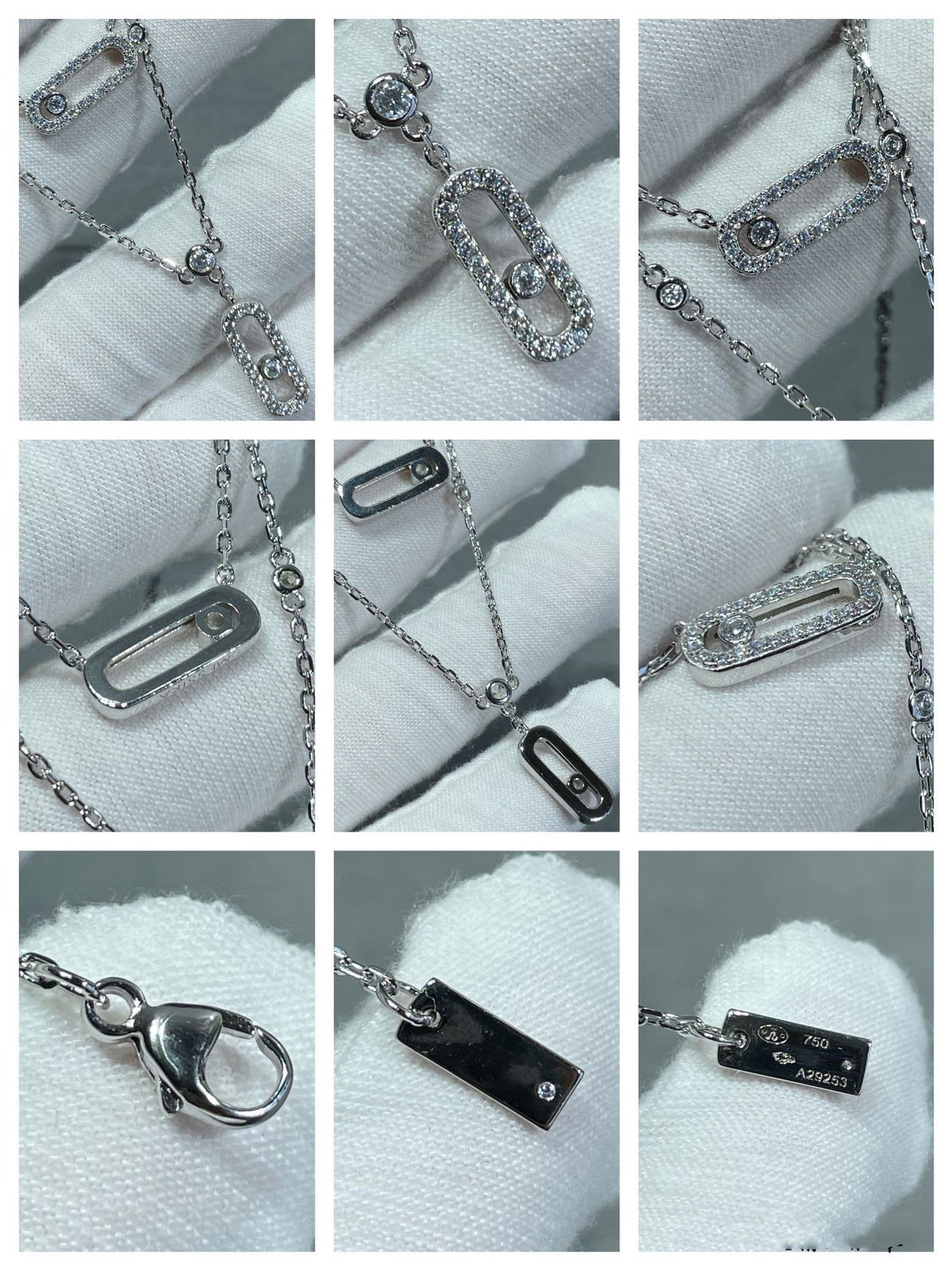 [Dream]MOVE 2 ROW DIAMOND NECKLACE