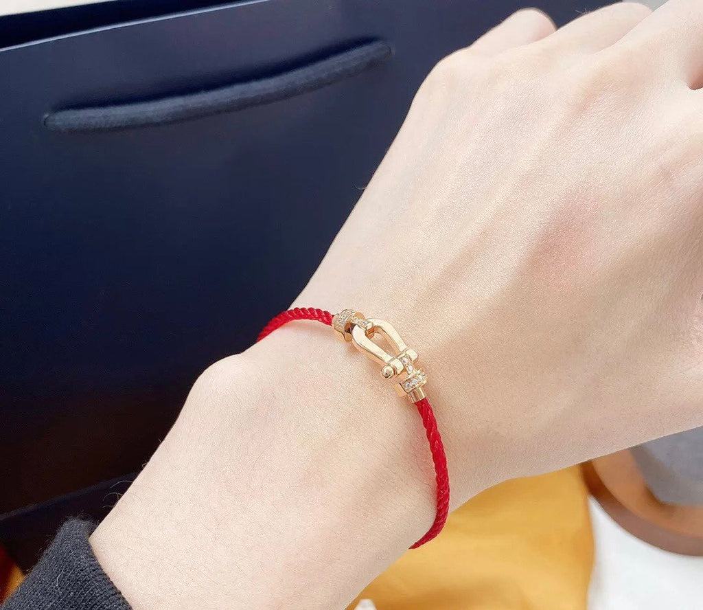 Dream FORCE 10 HALF DIAMOND PINK GOLD RED CORDERI LARGE AND MEDIUM MODEL