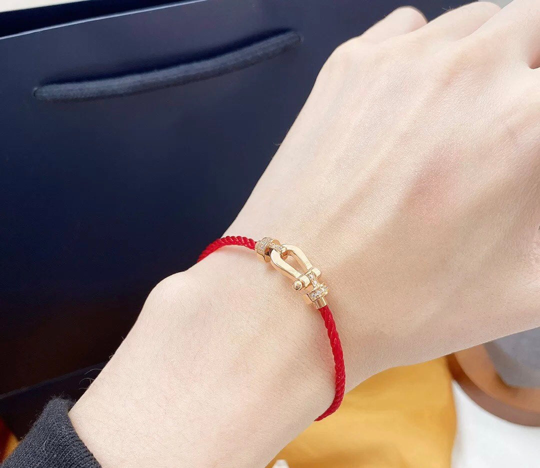 Dream FORCE 10 HALF DIAMOND PINK GOLD RED CORDERI LARGE AND MEDIUM MODEL