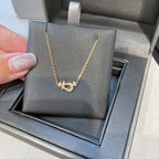 Dream FORCE 10 DIAMOND PINK GOLD NECKLACE MINI MODEL