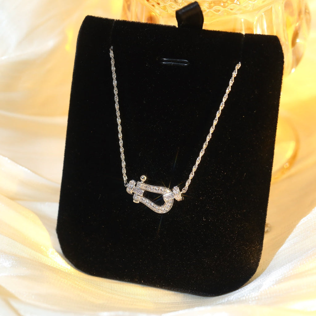 Dream FORCE 10 DIAMOND SILVER NECKLACE MINI MODEL