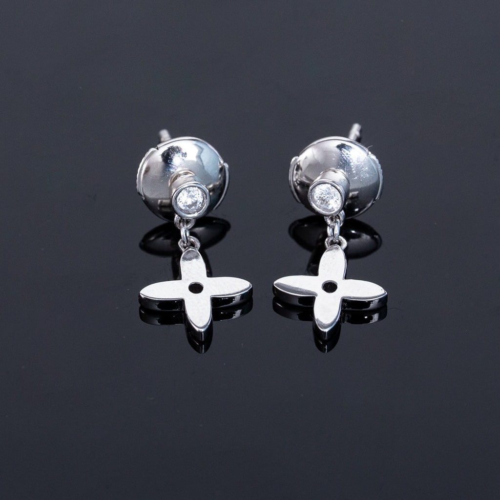 Dream VIDYLLE SILBER DIAMANT MINI-HÄNGE OHRRINGE