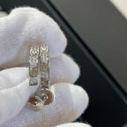 Dream LOVE DIAMOND SILBER-CREOLEN