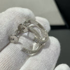 Dream LOVE DIAMOND SILBER-CREOLEN