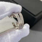 Dream LOVE DIAMOND SILBER-CREOLEN