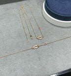 Dream FORCE 10 DIAMOND PINK GOLD NECKLACE