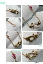 Dream FORCE 10 DIAMOND PINK GOLD NECKLACE