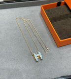 Dream POP H SKY BLUE NECKLACE