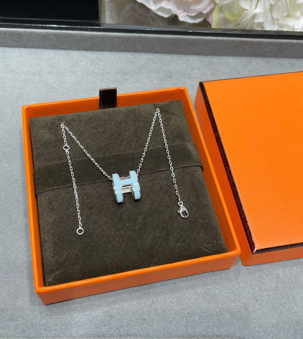 Dream POP H SKY BLUE NECKLACE
