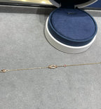Dream FORCE 10 DIAMOND CHAIN LINK PINK GOLD BRACELET