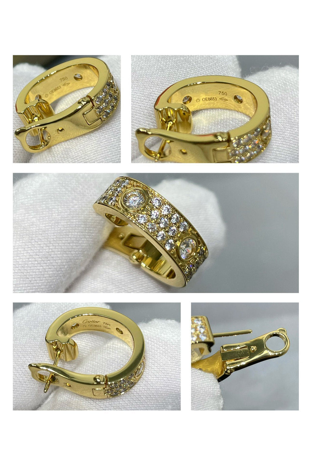 Dream LOVE 5.5mm ダイヤモンドパヴェピアス