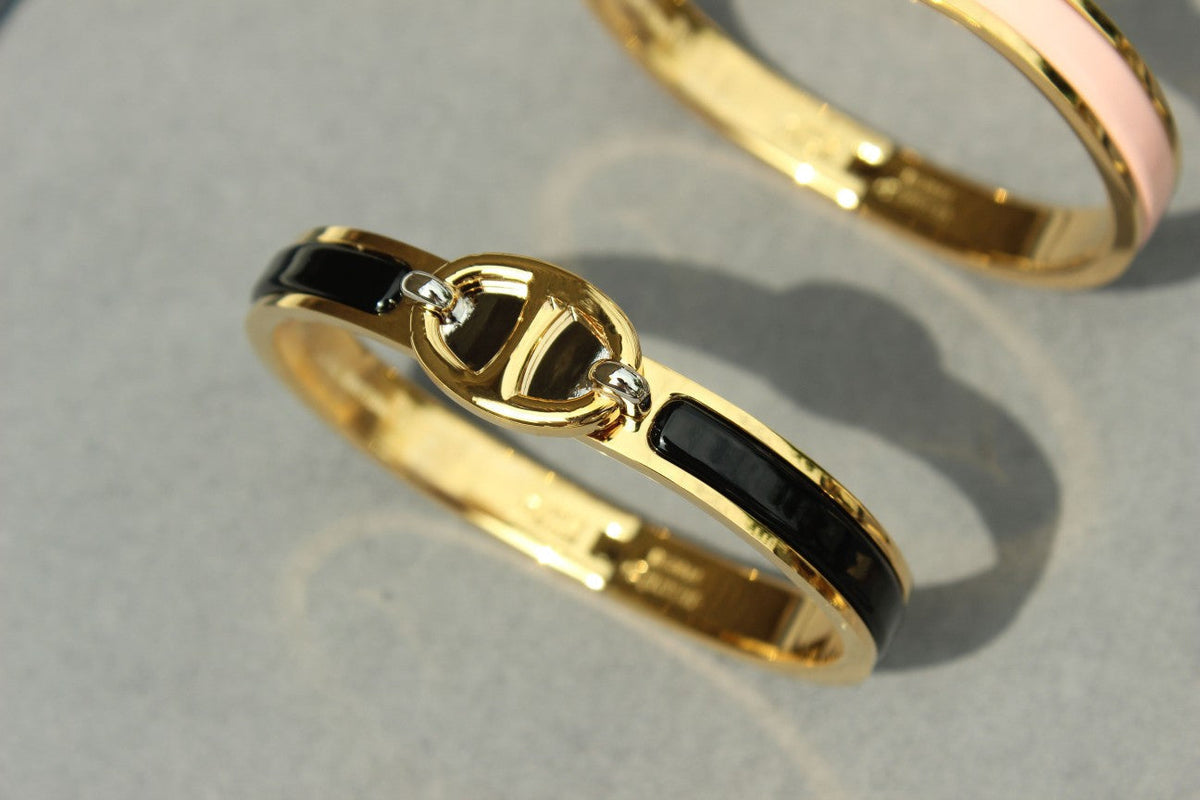 Traumhaftes CLIC CHAINE GOLDARMBAND