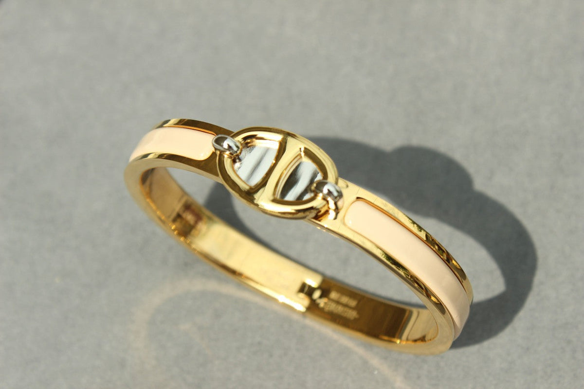 Traumhaftes CLIC CHAINE GOLDARMBAND