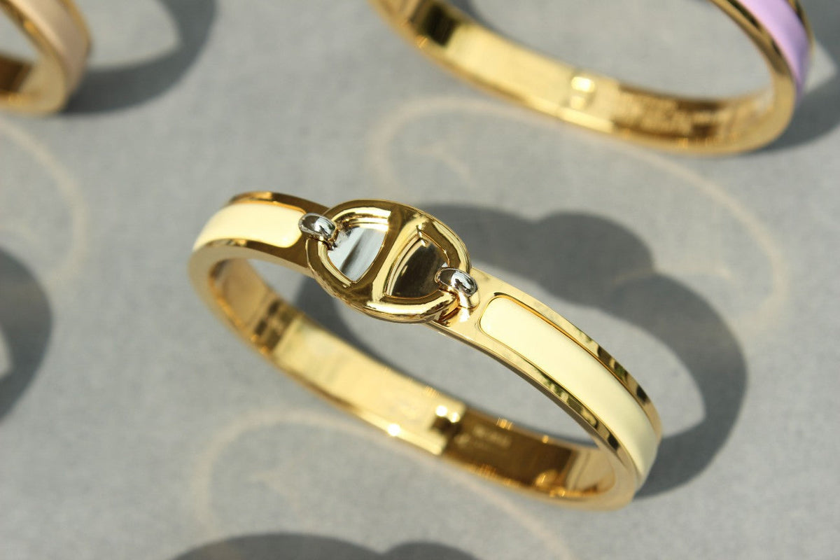 Traumhaftes CLIC CHAINE GOLDARMBAND
