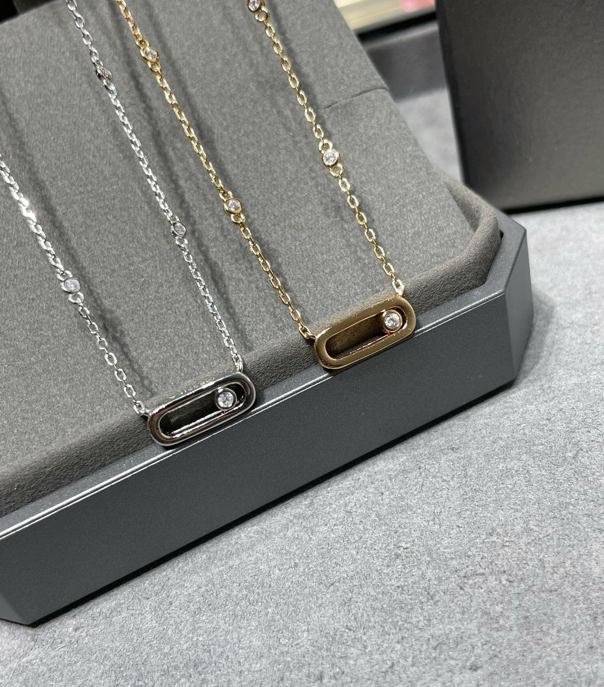 [Dream]MOVE UNO DIAMOND NECKLACE