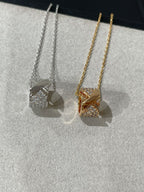 TRAUMHAFTE LIENS EVIDENZ DIAMANT-PAVÉ-HALSKETTE