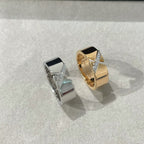 TRAUMHAFTER DIAMANTRING MIT LIENS-MOTIV