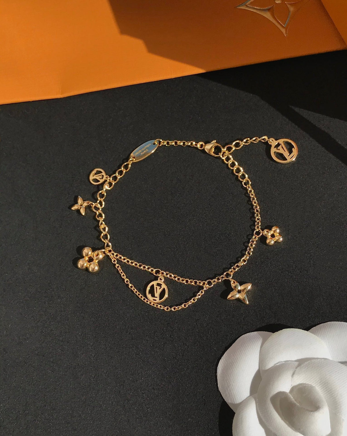 Dream BLOOMING PINK GOLD MOP BRACELET