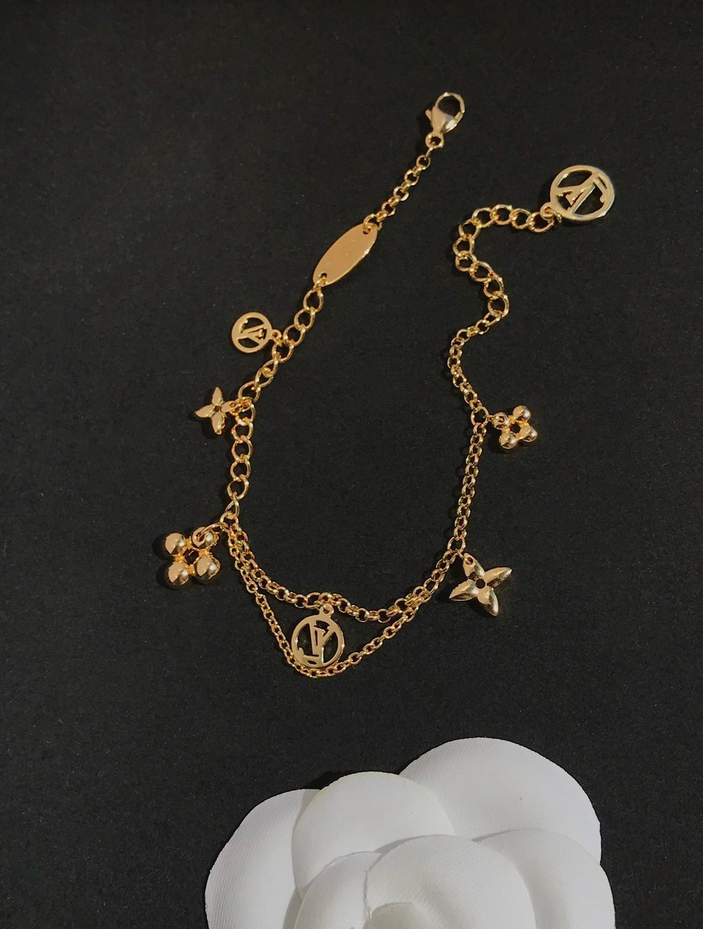 Dream BLOOMING PINK GOLD MOP BRACELET