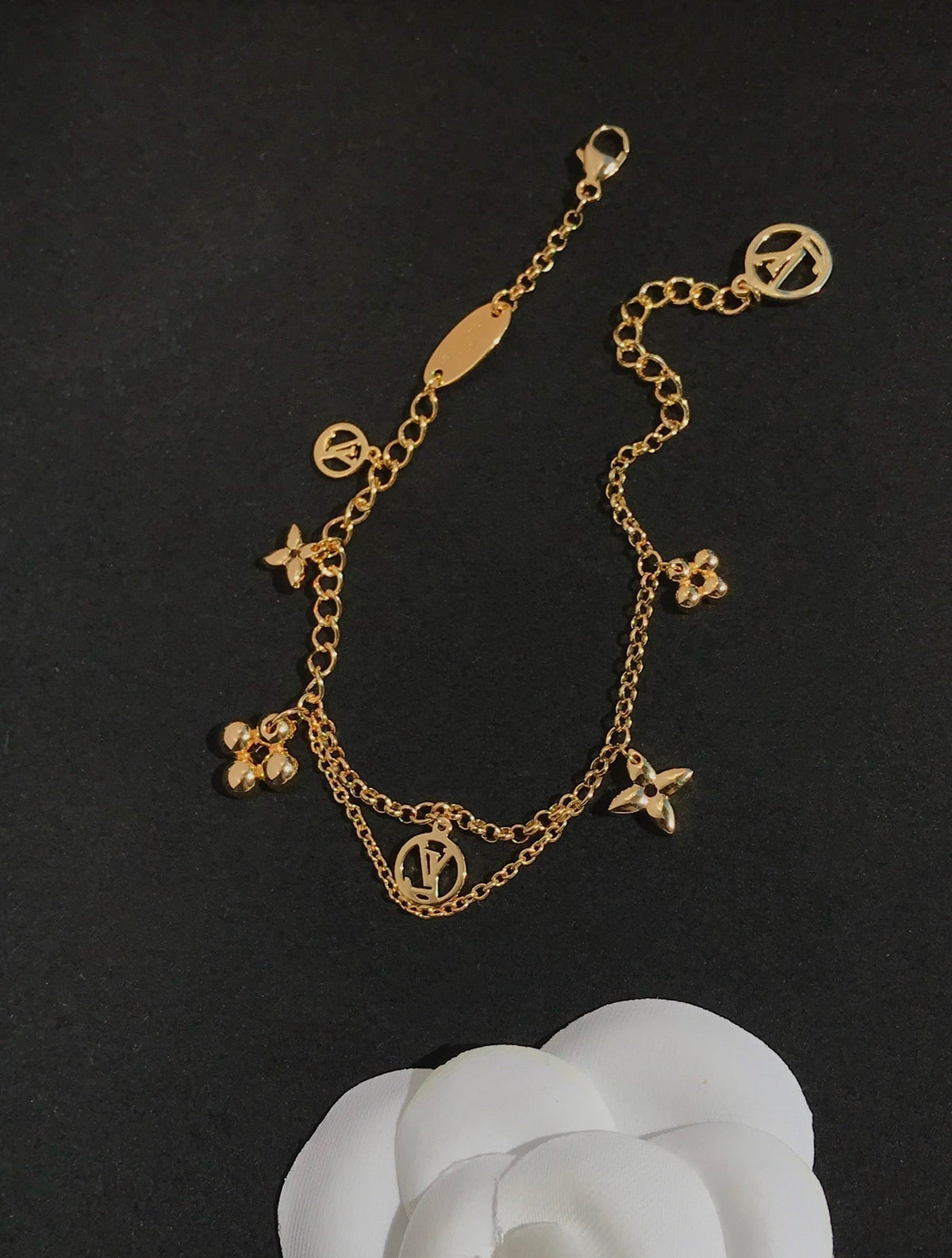 Dream BLOOMING PINK GOLD MOP BRACELET