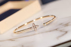 Dream IDYLLE GOLD OFFENER ARMBAND MIT DIAMANT-PAVÉ