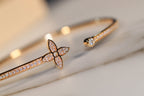 Dream IDYLLE GOLD OFFENER ARMBAND MIT DIAMANT-PAVÉ