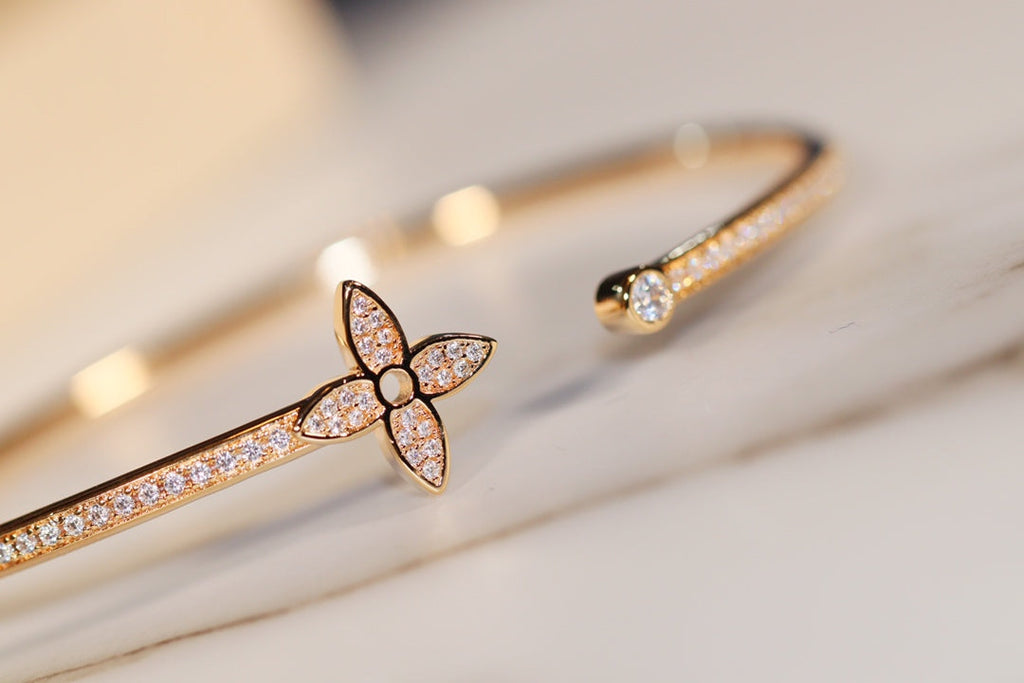 Dream IDYLLE GOLD OFFENER ARMBAND MIT DIAMANT-PAVÉ