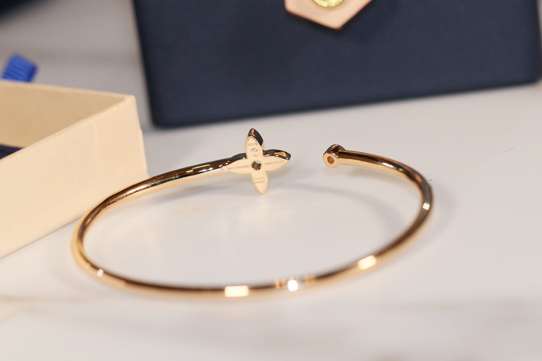 Dream IDYLLE GOLD OFFENER ARMBAND MIT DIAMANT-PAVÉ