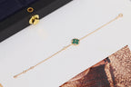 Dream STAR AND SUN 4 MOTIV ARMBAND ROSÉGOLD MALACHIT