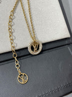Dream BY NIGHT DIAMOND PAVED NECKLACE