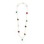 [Traum ] Lucky Alhambra lange Halskette-12 Designs