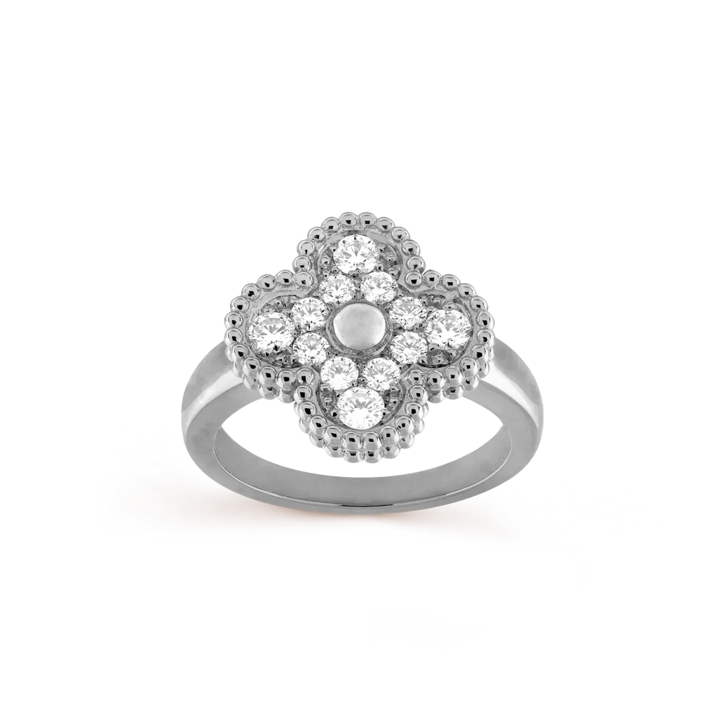 Traum Kleeblatt Diamantring