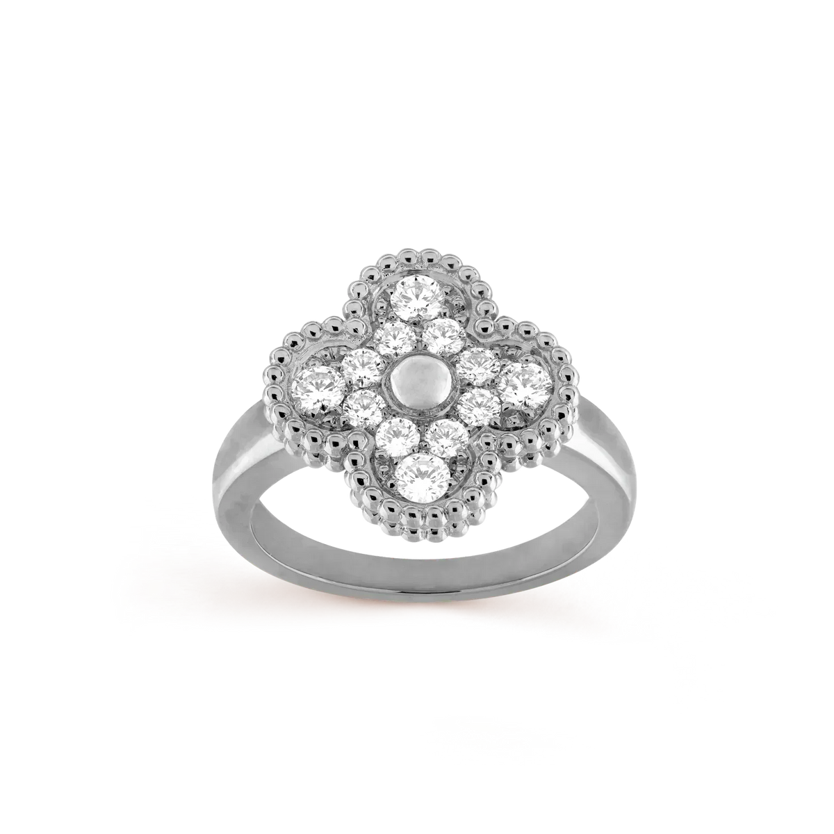 Traum Kleeblatt Diamantring