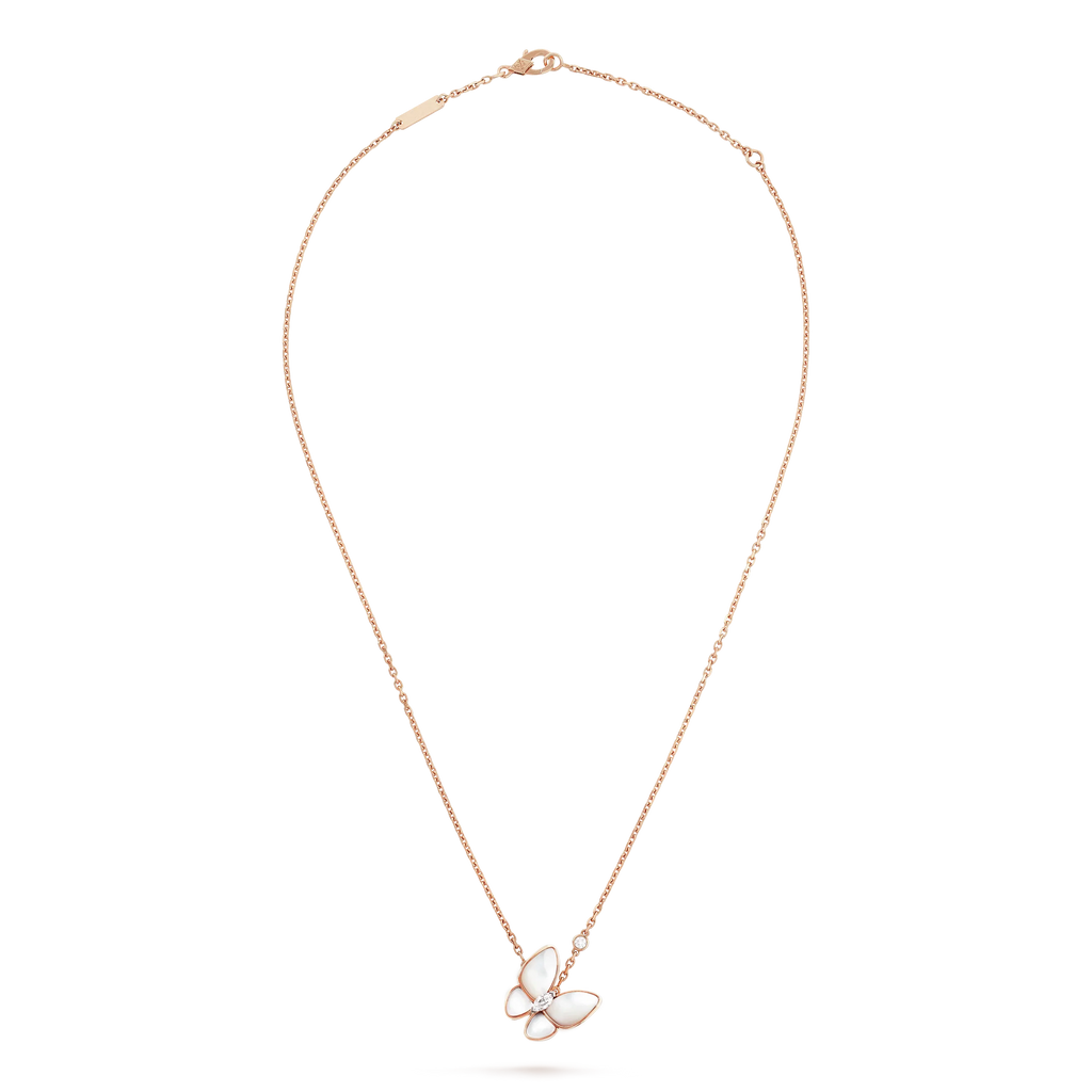 Dream BUTTERFLY MOP DIAMOND NECKLACE
