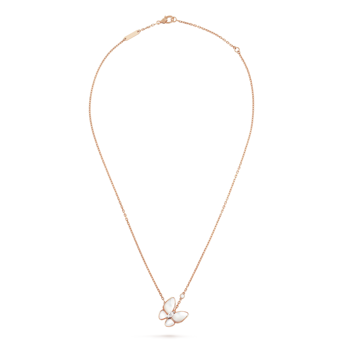 Dream BUTTERFLY MOP DIAMOND NECKLACE