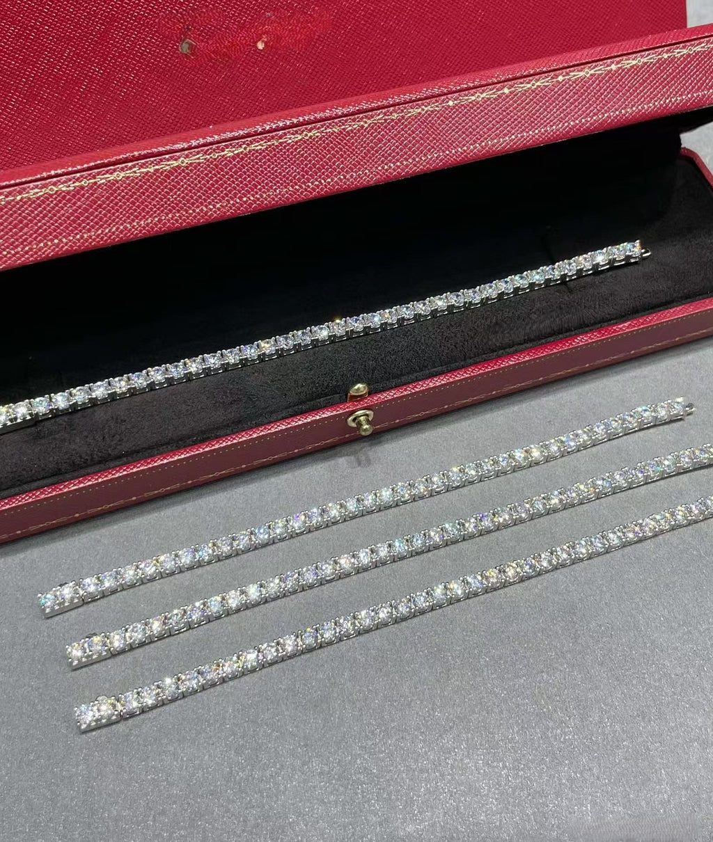 [Dream ]TENNIS BRACELET WITH FULL DIAMOND SETTING