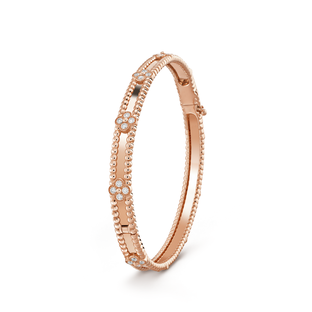 Dream CLOVER BRACELET 4MM DIAMONDS