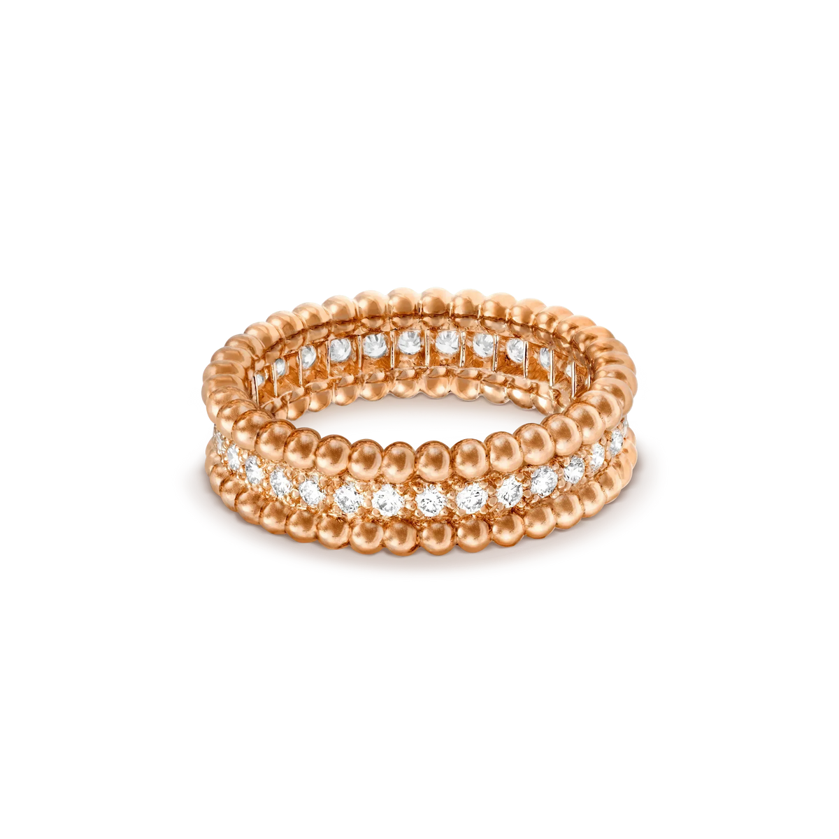 Dream PERLEE DIAMOND ROSE GOLD RING