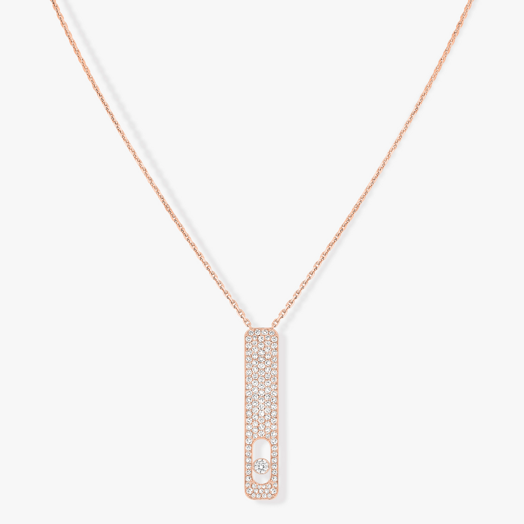 [Dream]MY FIRST DIAMOND PAVED NECKLACE