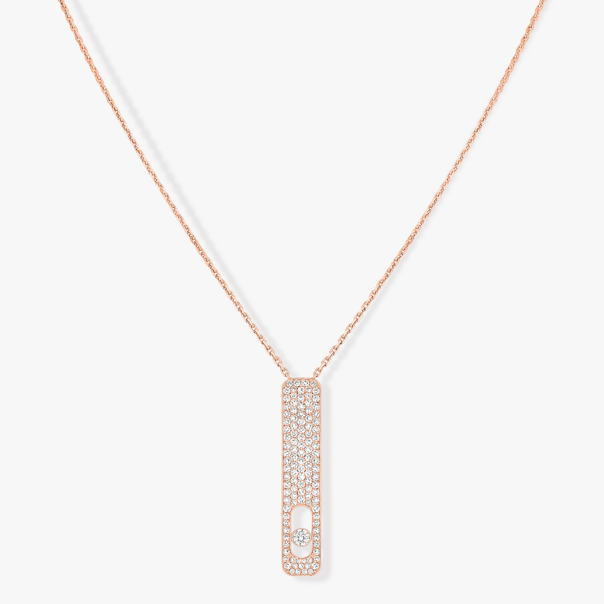 [Dream]MY FIRST DIAMOND PAVED NECKLACE